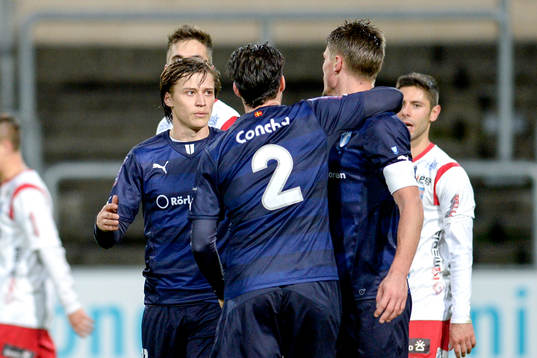 Malmö FFs Markus Rosenberg jublar