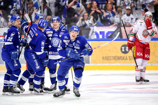 Leksands Johan Ryno jublar