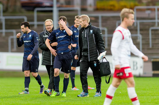 Malmö FFs Markus Rosenberg blir skadad