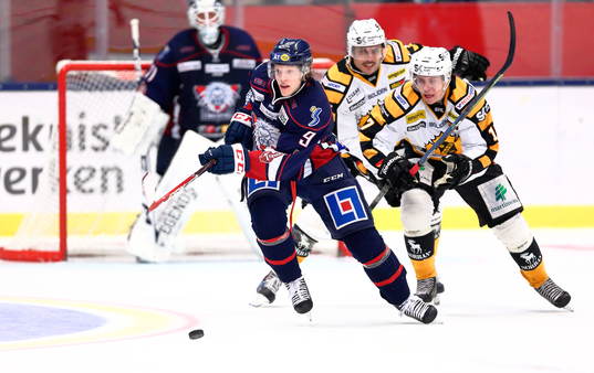 Linköpings Anton Karlsson och Skellefteås Pär Lindholm