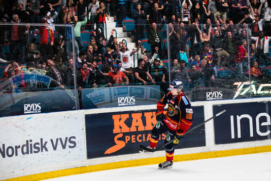 Djurgårdens Marcus Sörensen avgör matchen med 3-2 målet