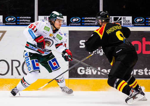 Frölundas Mats Rosseli Olsen och Niclas Andersén