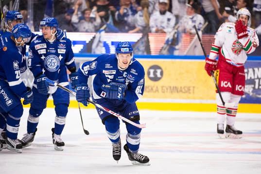 Leksands Johan Ryno jublar