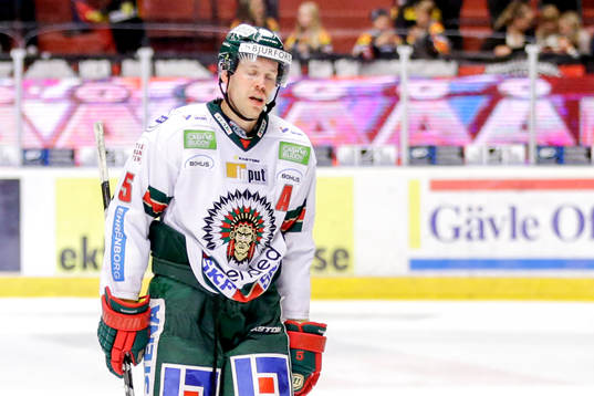 Frölundas Christian Bäckman deppar