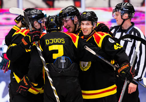 Brynäs Greg Scott jublar