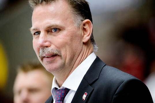 Malmö Redhawks tränare Mats Lusth