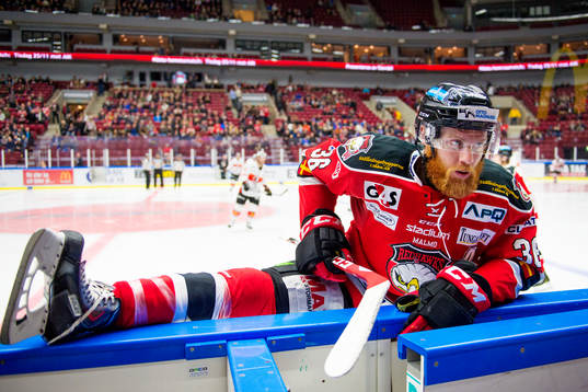 Malmö Redhawks David Liffiton stretachar