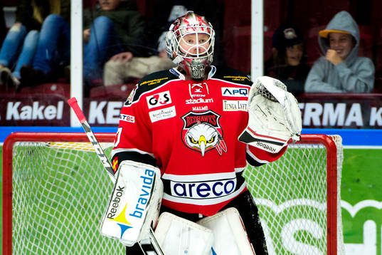 Malmö Redhawks målvakt Jonas Gunnarsson