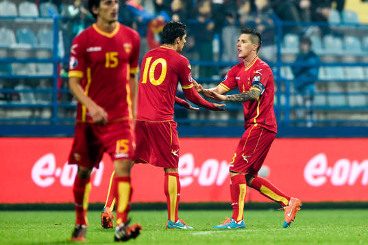 Montenegros Stevan Jovetic jublar