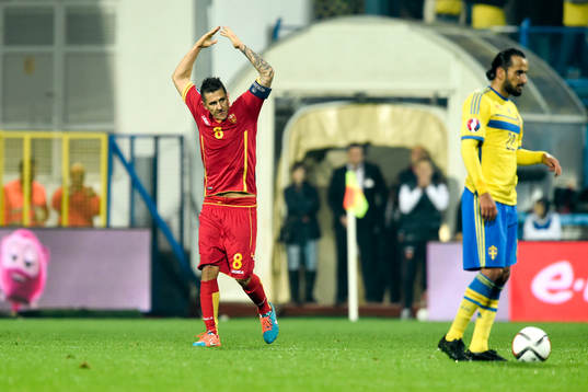 Montenegros Stevan Jovetic jublar