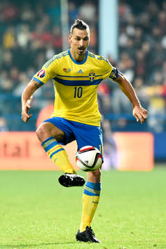 Sveriges Zlatan Ibrahimovic