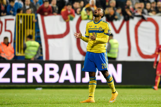 Sveriges Isaac Kiese Thelin