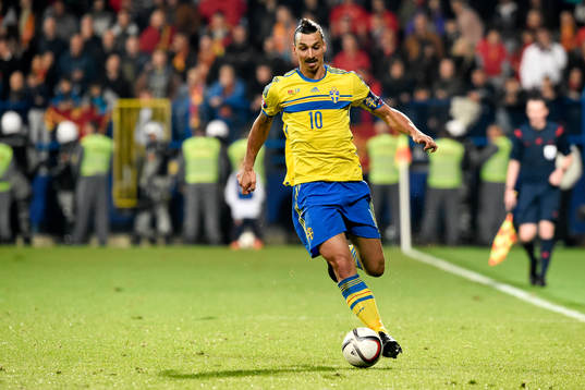 Sveriges Zlatan Ibrahimovic
