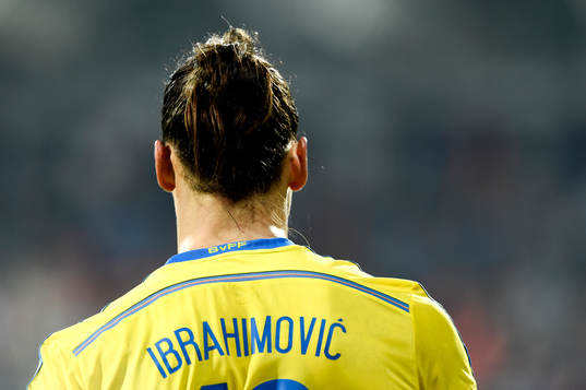 Sveriges Zlatan Ibrahimovic