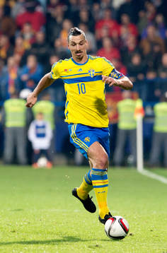 Sveriges Zlatan Ibrahimovic