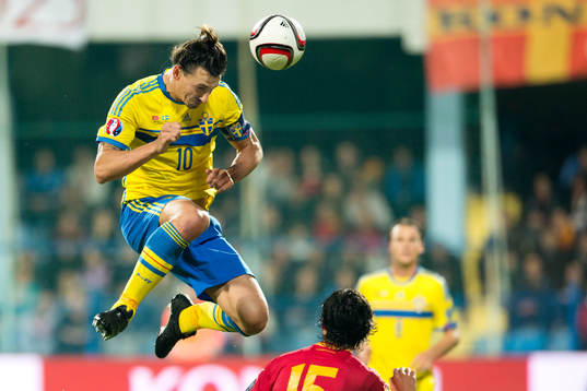 Sveriges Zlatan Ibrahimovic