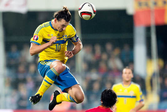 Sveriges Zlatan Ibrahimovic