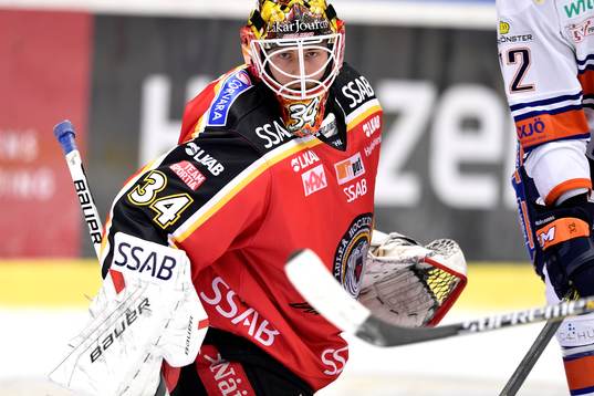 Luleås målvakt Joel Lassinantti