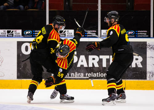 Brynäs Daniel Brodin jublar