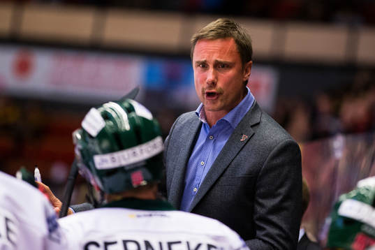 Frölundas tränare Roger Rönnberg