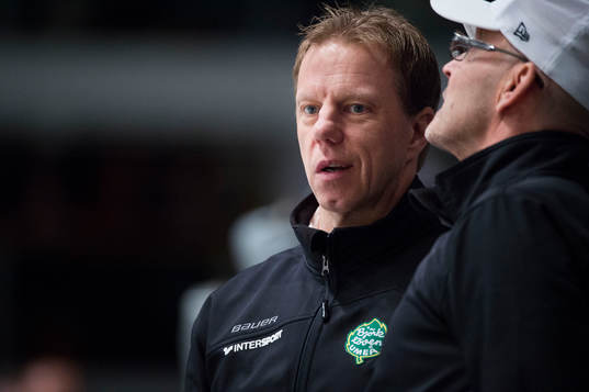 Björklövens tränare Patric Wener
