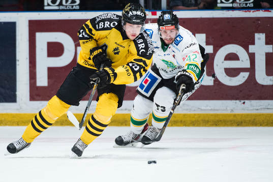 s Jonathan Andersson ochBjörklövens Mark Hurtubise