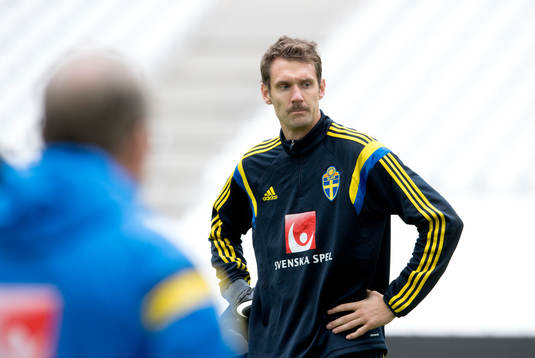 Sveriges målvakt Andreas Isaksson