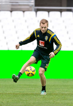 Sveriges Sebastian Larsson