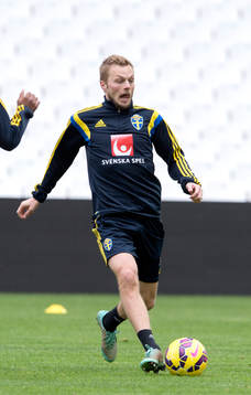 Sveriges Sebastian Larsson