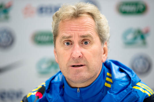 Sveriges förbundskapten Erik Hamrén