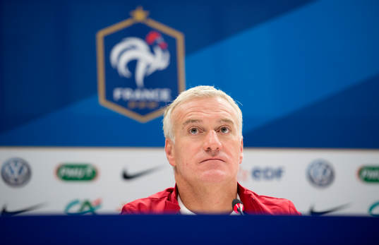 Frankrikes förbundskapten Didier Deschamps