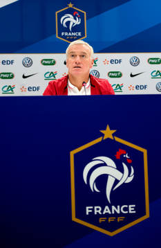Frankrikes förbundskapten Didier Deschamps