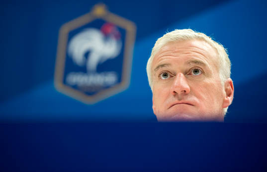 Frankrikes förbundskapten Didier Deschamps