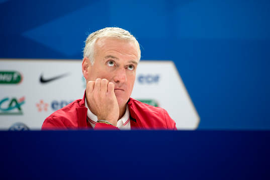 Frankrikes förbundskapten Didier Deschamps