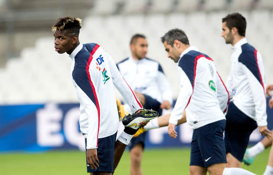 Frankrikes Paul Pogba