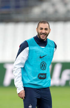 Frankrikes Karim Benzema