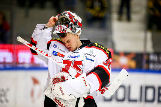 Örebros målvakt Henrik Lundberg
