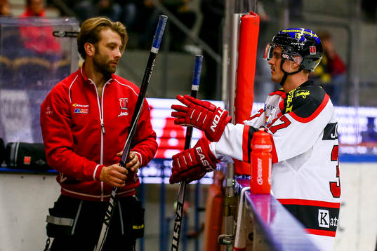Örebros materialförvaltare Emil Kåberg och Stefan