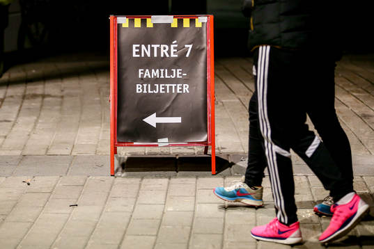 Skellefteås biljettskylt