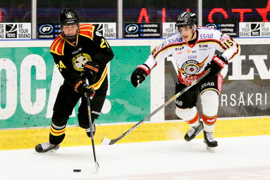 Brynäs Jens Lööke och Luleås Christian Jaros