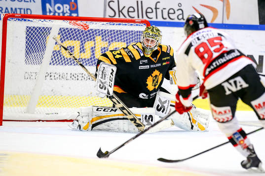 Skellefteås målvakt Erik Hanses