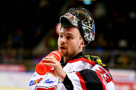 Örebros målvakt Julius Hudacek