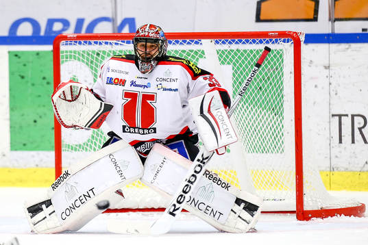 Örebros målvakt Julius Hudacek