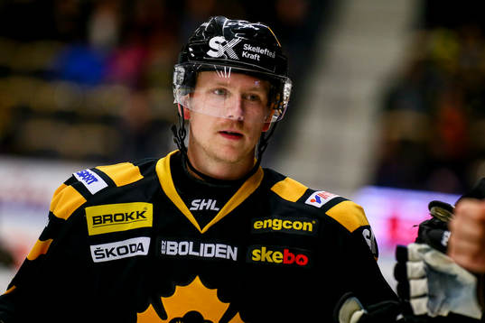 Skellefteås Tim Heed jublar