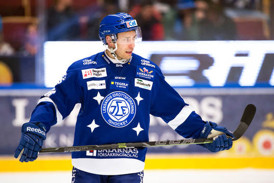 Leksands Fabian Brunnström deppar