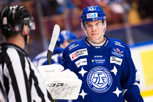 Leksands Tomi Sallinen jublar