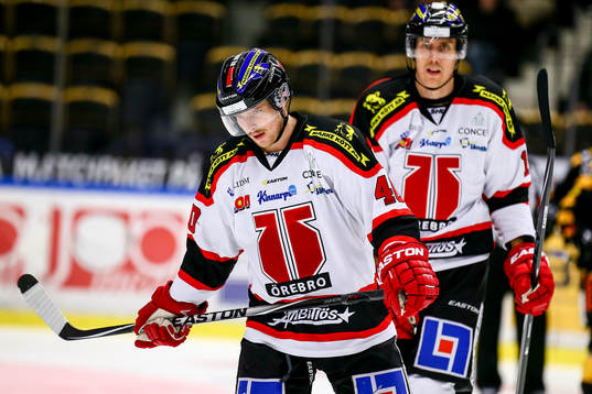 Örebros Anders Eriksson och Marko Anttila deppar