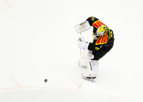 Brynäs målvakt Bernhard Starkbaum