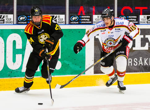 Brynäs Jens Lööke och Luleås Christian Jaros