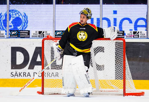 Brynäs målvakt Bernhard Starkbaum